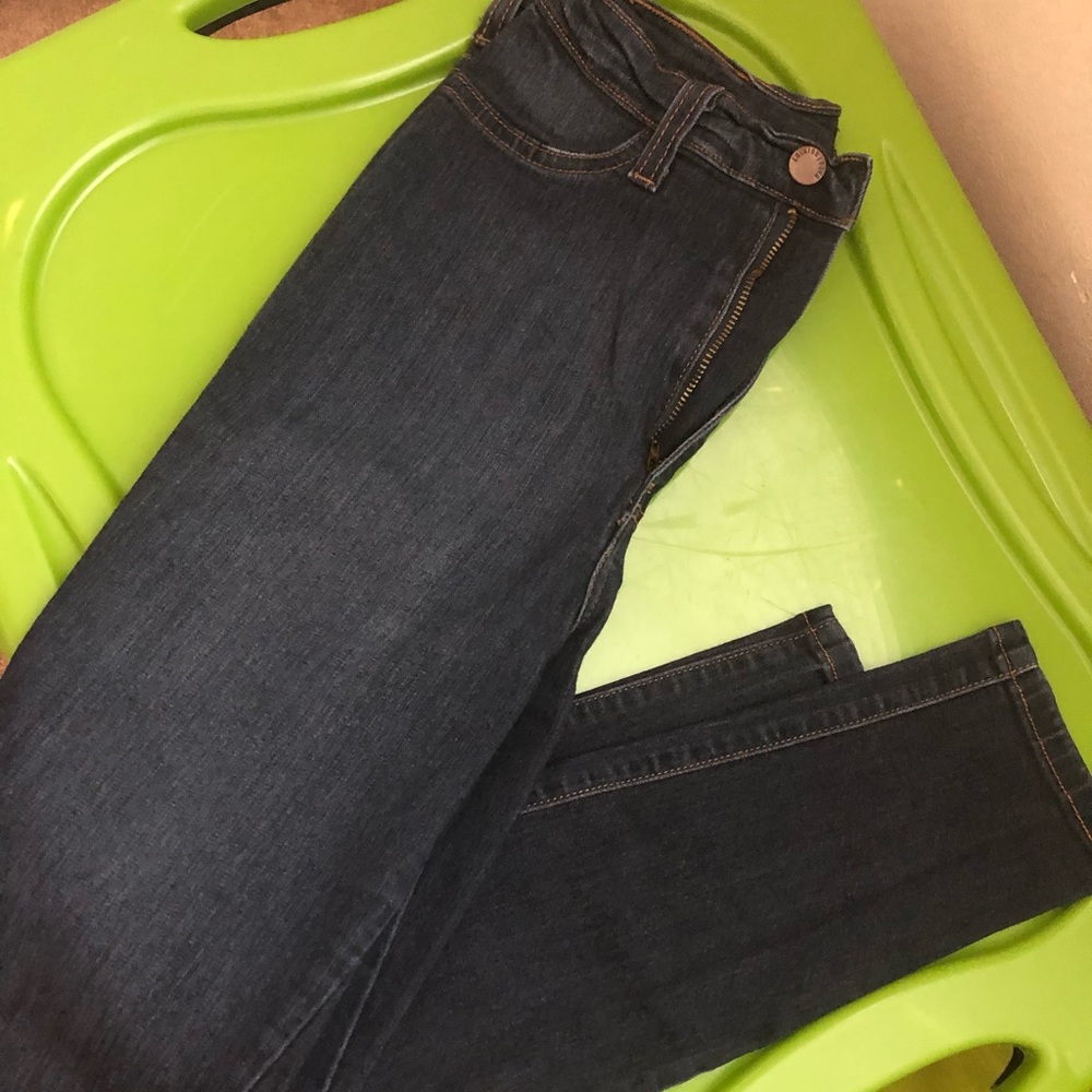 High waisted skinny jeans